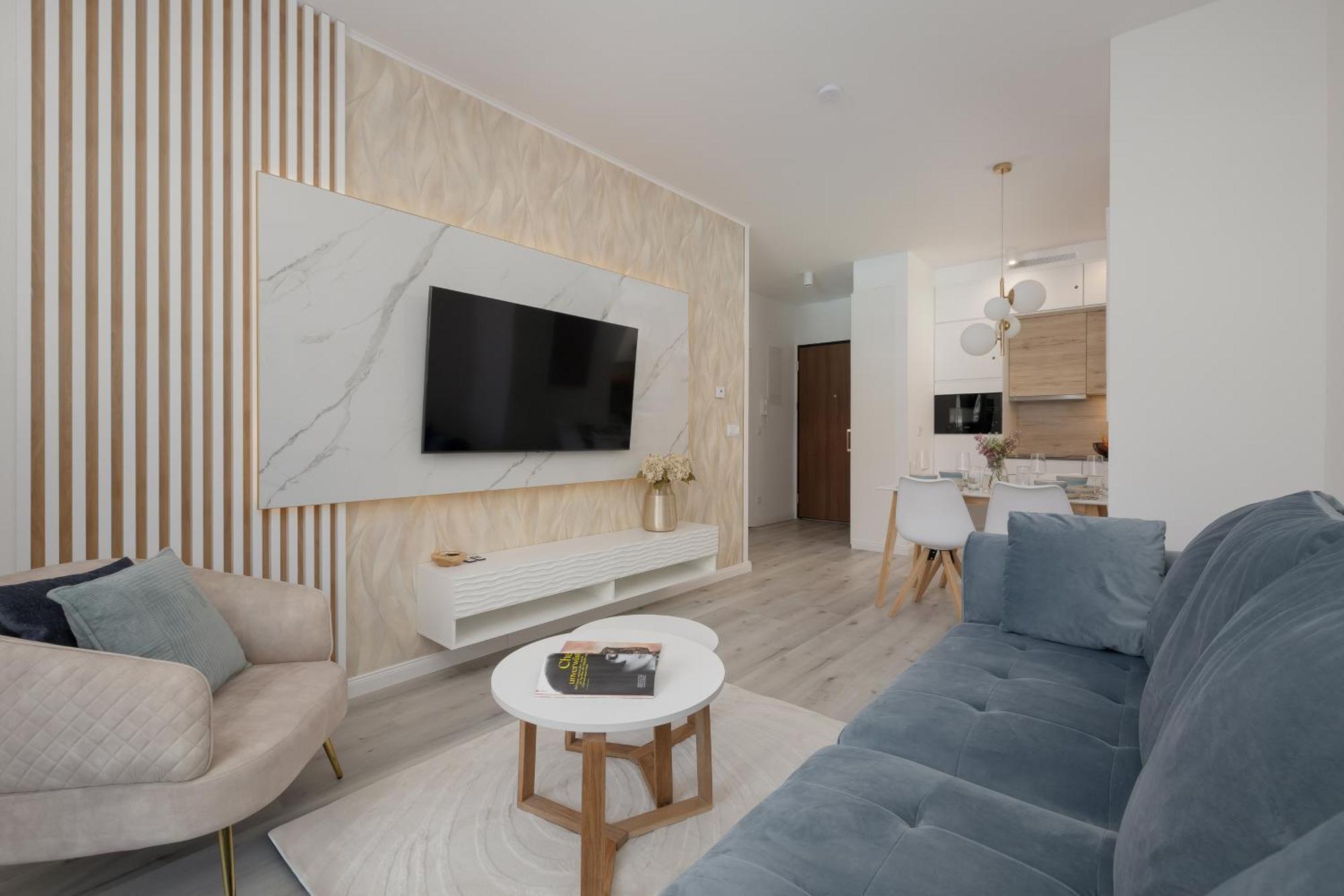 Baltic Waves Resort Apartment A012 Free Parking 米兹多洛杰 外观 照片